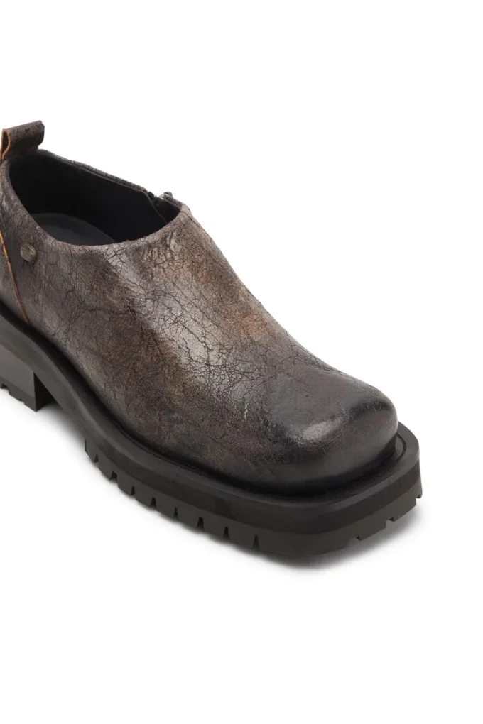 Sabot d-texan Chaussures D-Texan-Zipped en daim craquelé vieilli