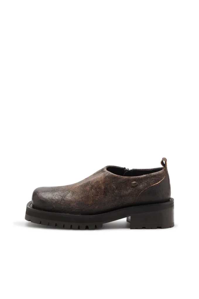 Sabot d-texan Chaussures D-Texan-Zipped en daim craquelé vieilli