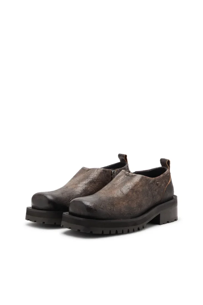 Sabot d-texan Chaussures D-Texan-Zipped en daim craquelé vieilli