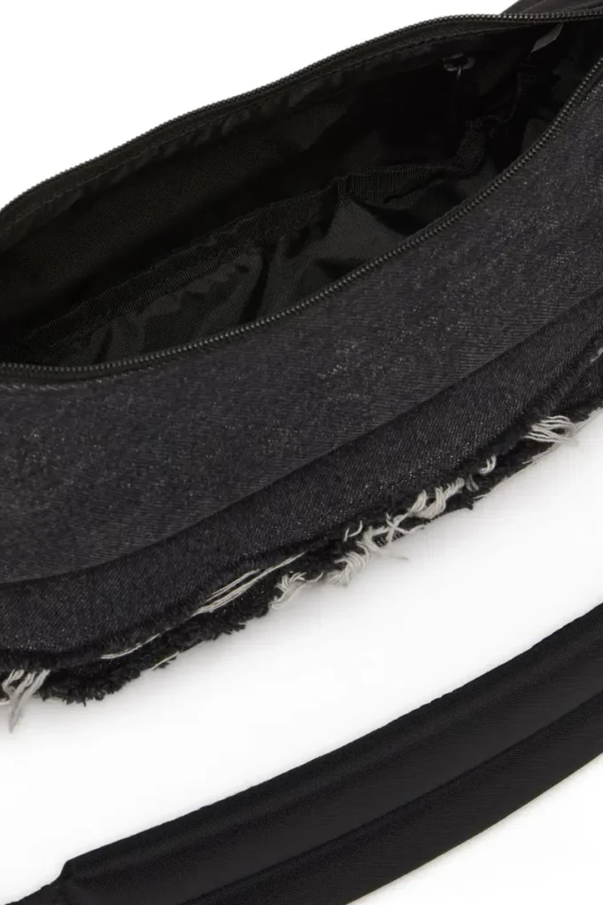 Sac à bandoulière Diesel Sac à bandoulière en denim délavé et CORDURA®