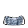 Sac à bandoulière Diesel Sac multipoches en denim trompe-l&rsquo;œil