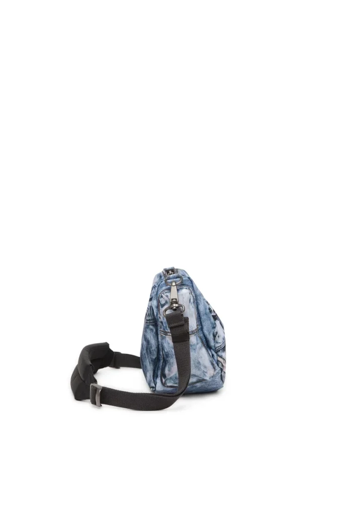 Sac à bandoulière Diesel Sac multipoches en denim trompe-l&rsquo;œil