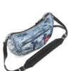 Sac à bandoulière Diesel Sac multipoches en denim trompe-l&rsquo;œil