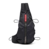 Sac à bandoulière Zip-D-Sling en jacquard à carreaux