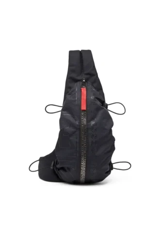 Sac à bandoulière Zip-D-Sling en jacquard à carreaux