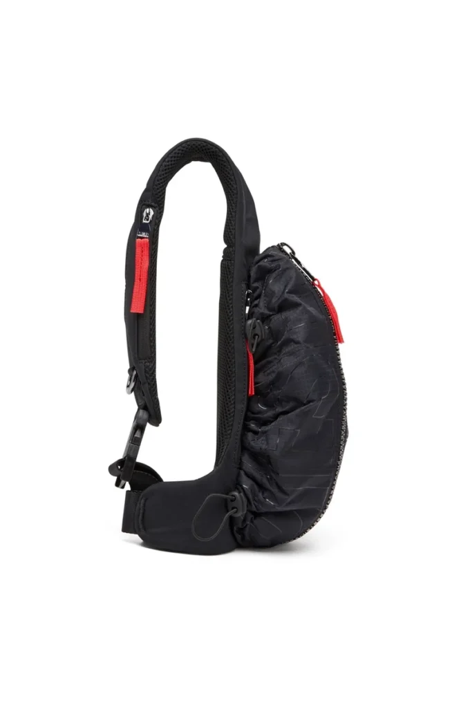 Sac à bandoulière Zip-D-Sling en jacquard à carreaux