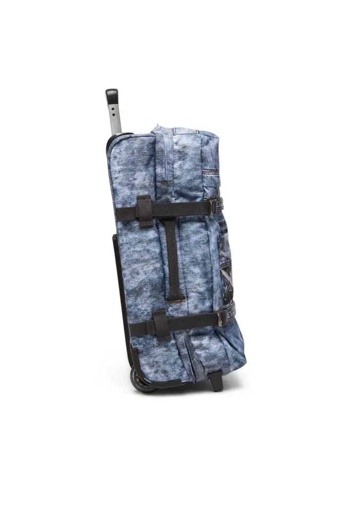 Sac cabine Diesel Transit&rsquo;r en denim trompe-l&rsquo;œil