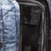 Sac cabine Diesel Transit&rsquo;r en denim trompe-l&rsquo;œil