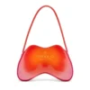 Sac coconut bl_m Sac à bandoulière Double-D-Glossy avec imprimé lotus