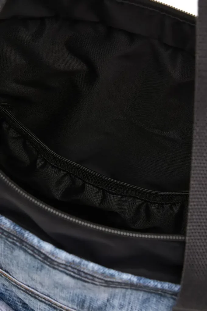 Sac fourre-tout Diesel Sac fourre-tout en denim trompe-l&rsquo;œil