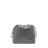 Sac Scrunch-D-Bucket Sac Scrunch-D-Bucket en cuir brillant froissé
