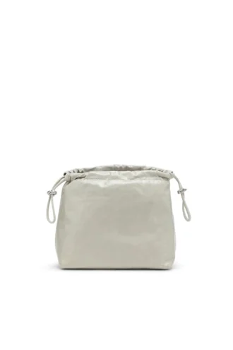 Sac Scrunch-D-Bucket Sac Scrunch-D-Bucket en cuir brillant froissé