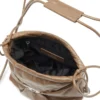 Sac Scrunch-D-Bucket Sac Scrunch-D-Bucket en cuir brillant froissé