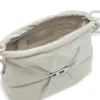 Sac Scrunch-D-Bucket Sac Scrunch-D-Bucket en cuir brillant froissé