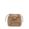 Sac Scrunch-D-Bucket Sac Scrunch-D-Bucket en cuir brillant froissé