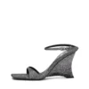 Sandales compensées D-Amber Sandales compensées D-Amber en tissu Lurex