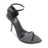 Sandales D-Ten&Half Sandales à talons aiguilles D-Ten&Half en cuir verni et satin