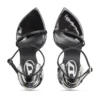 Sandales D-Ten&Half Sandales à talons aiguilles D-Ten&Half en cuir verni et satin