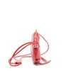 scrunch-d heart Sac à bandoulière Scrunch-D-Heart en cuir froissé