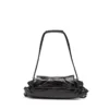 scrunch-d shoulder s Sac à bandoulière Scrunch-D S en cuir froissé