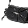 scrunch-d shoulder s Sac à bandoulière Scrunch-D S en cuir froissé