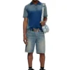 Short en denim court classique