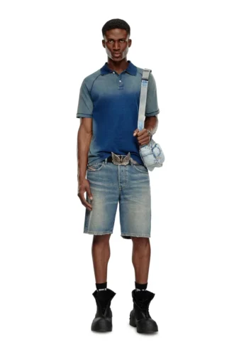 Short en denim court classique