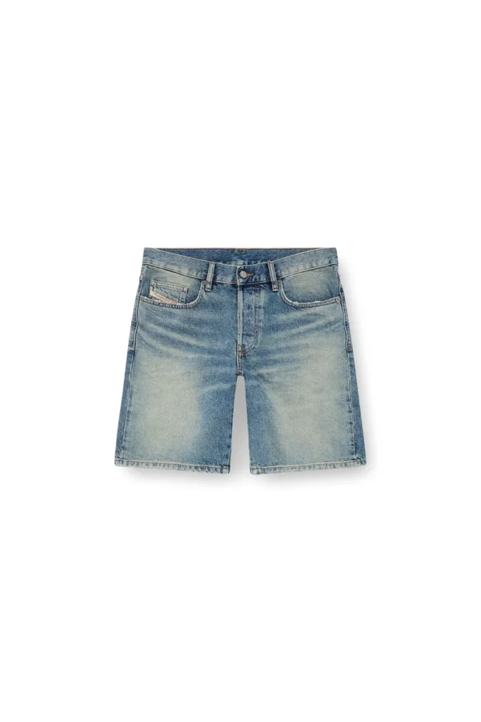 Short en denim court classique