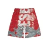Short p-eel Logo en jersey délavé