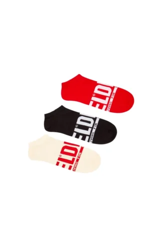 skm-gost-threepack Lot de 3 paires de chaussettes basses à logo