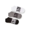 skm-gost-threepack Lot de 3 paires de chaussettes basses à logo