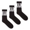 skm-ray-threepack Lot de 3 paires de chaussettes à logo