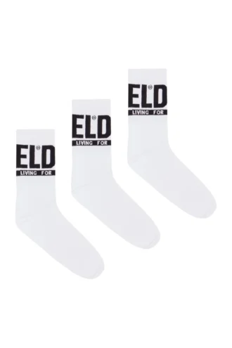 skm-ray-threepack Lot de 3 paires de chaussettes à logo