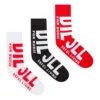 skm-ray-threepack Lot de 3 paires de chaussettes maxi logo