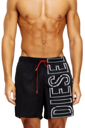 soccer-41-d-core Short de bain avec logo oversize imprimé