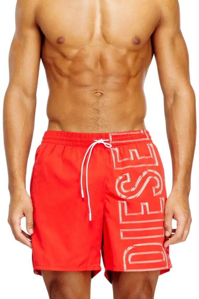 soccer-41-d-core Short de bain avec logo oversize imprimé