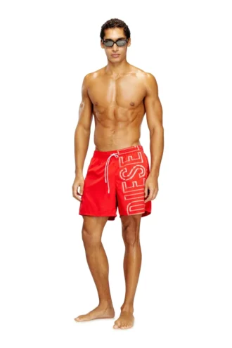 soccer-41-d-core Short de bain avec logo oversize imprimé