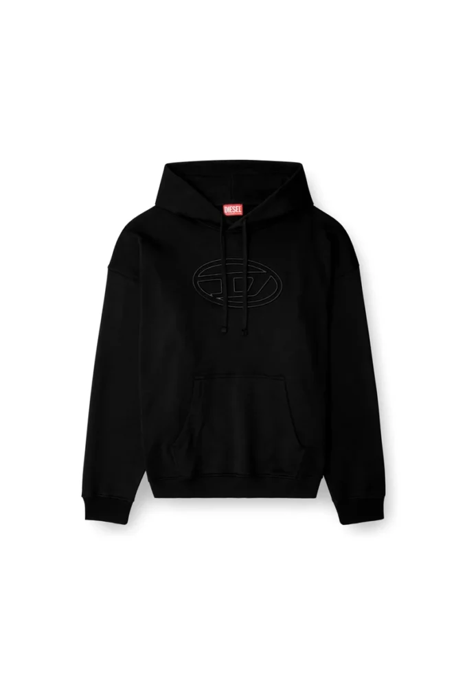 Sweat à capuche s-ummer-bigoval avec D ovale en relief