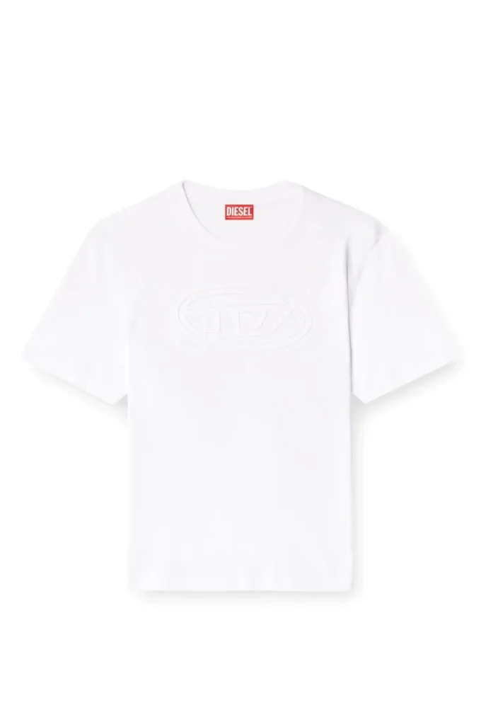t-adjust-bigoval T-shirt avec Oval D en relief