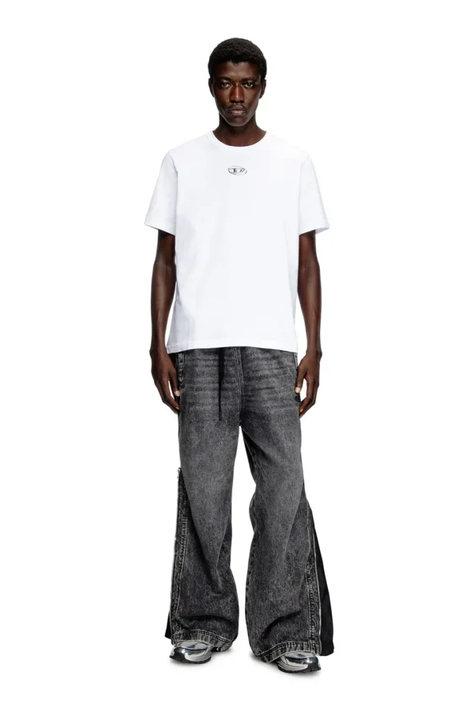 t-adjust-od T-shirt avec Oval D métallique