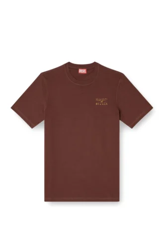 t-adjust-v5 T-shirt classique en coton avec imprimé en relief
