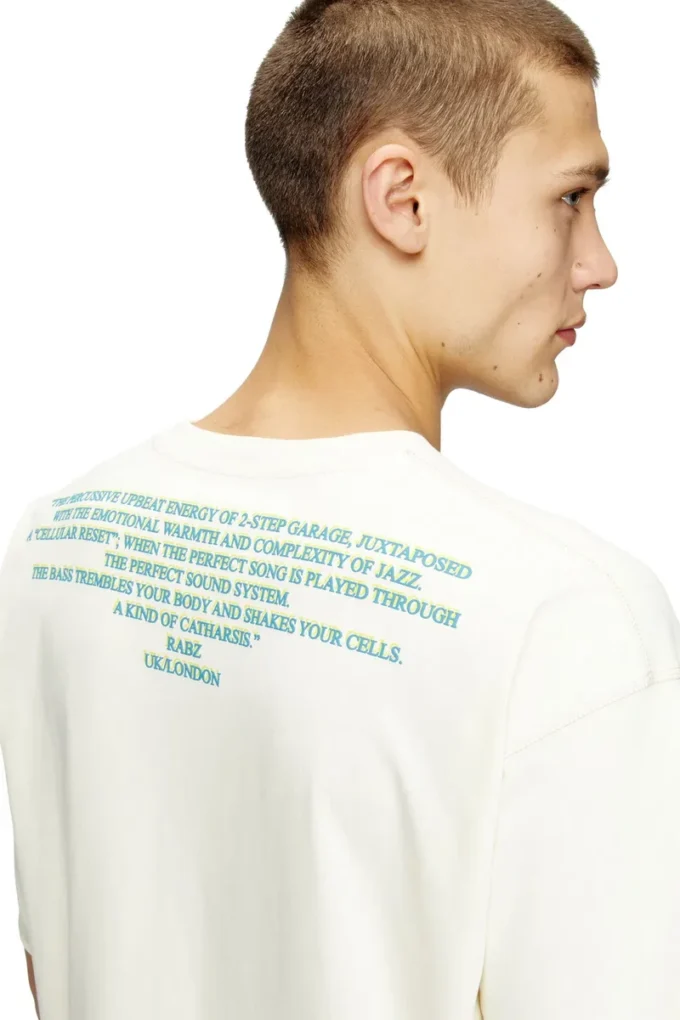 t-bix-aa T-shirt avec imprimé paroles