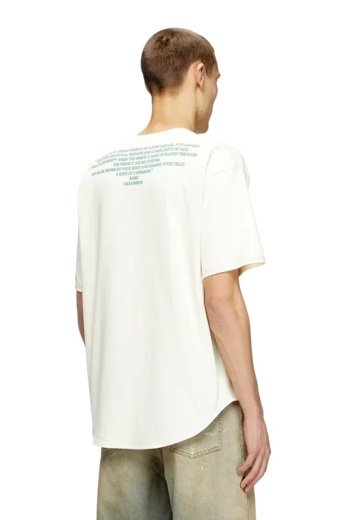 t-bix-aa T-shirt avec imprimé paroles