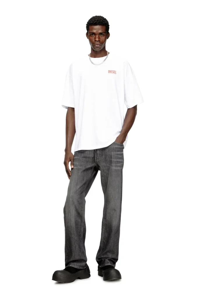 t-boxt-bisk T-shirt en coton avec imprimé Diesel Biscotto