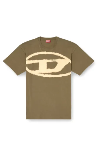 t-boxt-bleach T-shirt avec logo Oval D délavé
