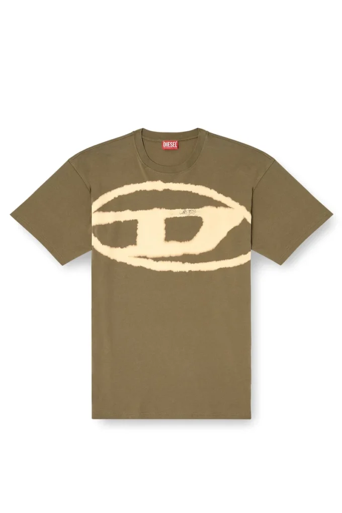 t-boxt-bleach T-shirt avec logo Oval D délavé
