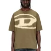 t-boxt-bleach T-shirt avec logo Oval D délavé