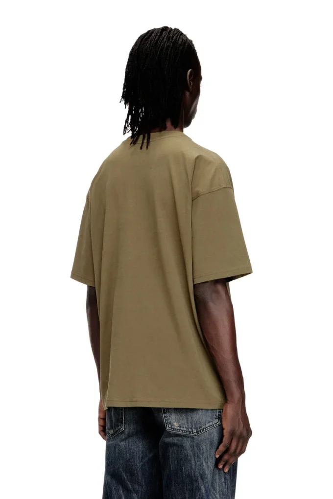 t-boxt-bleach T-shirt avec logo Oval D délavé