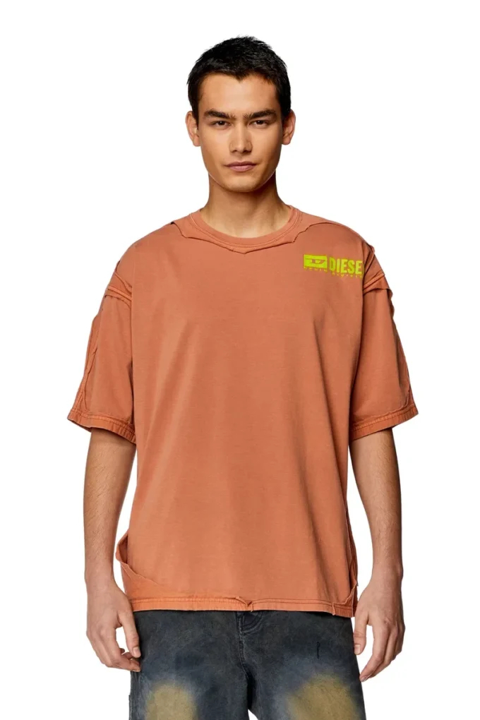 t-boxt-dbl T-shirt effet déchiré