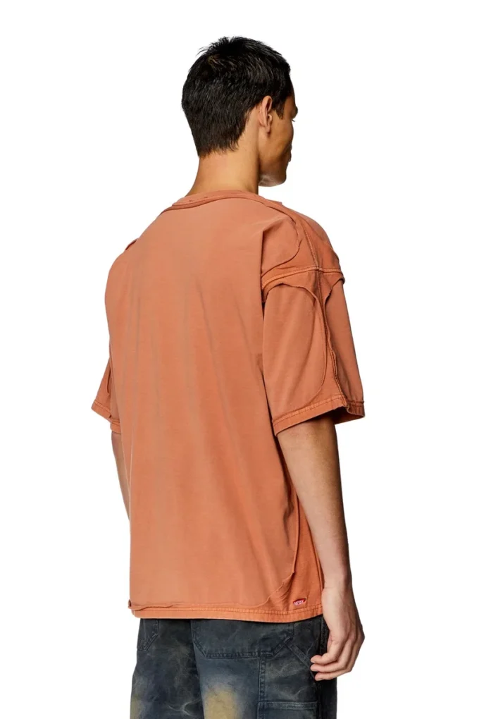 t-boxt-dbl T-shirt effet déchiré
